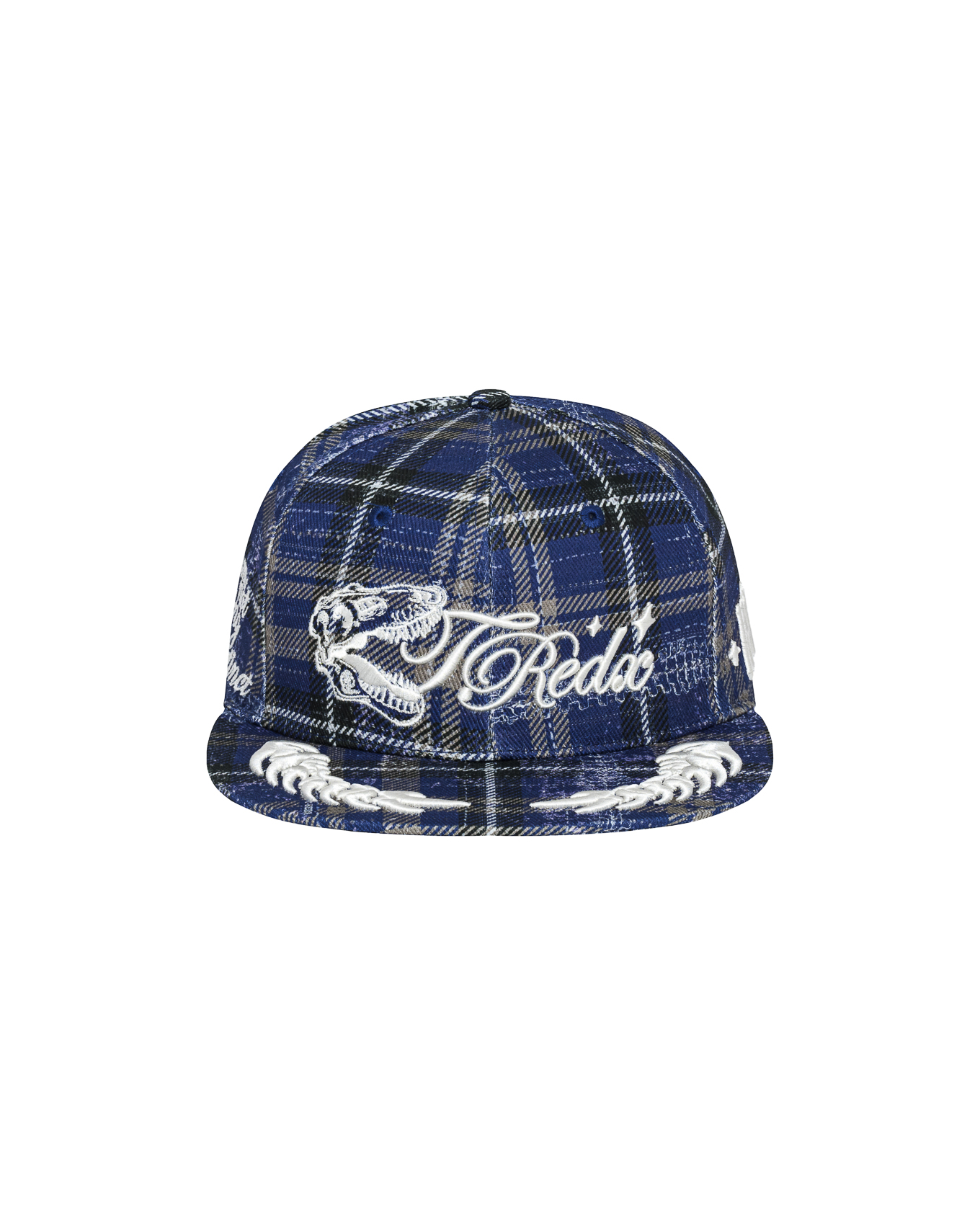 Erodedx Fitted Cap - Purple Tartan