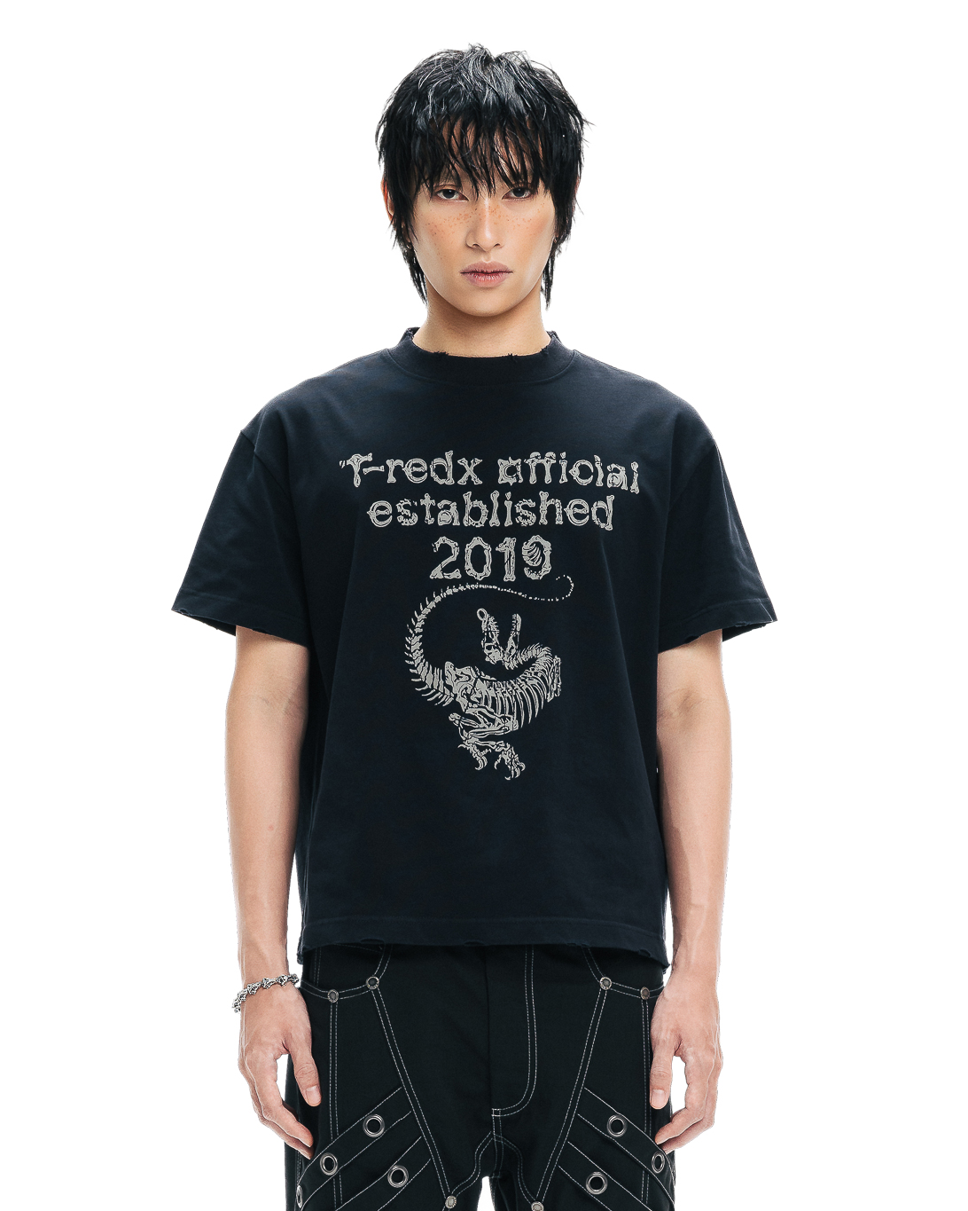 FOSSILEDX RIB T - BLACK