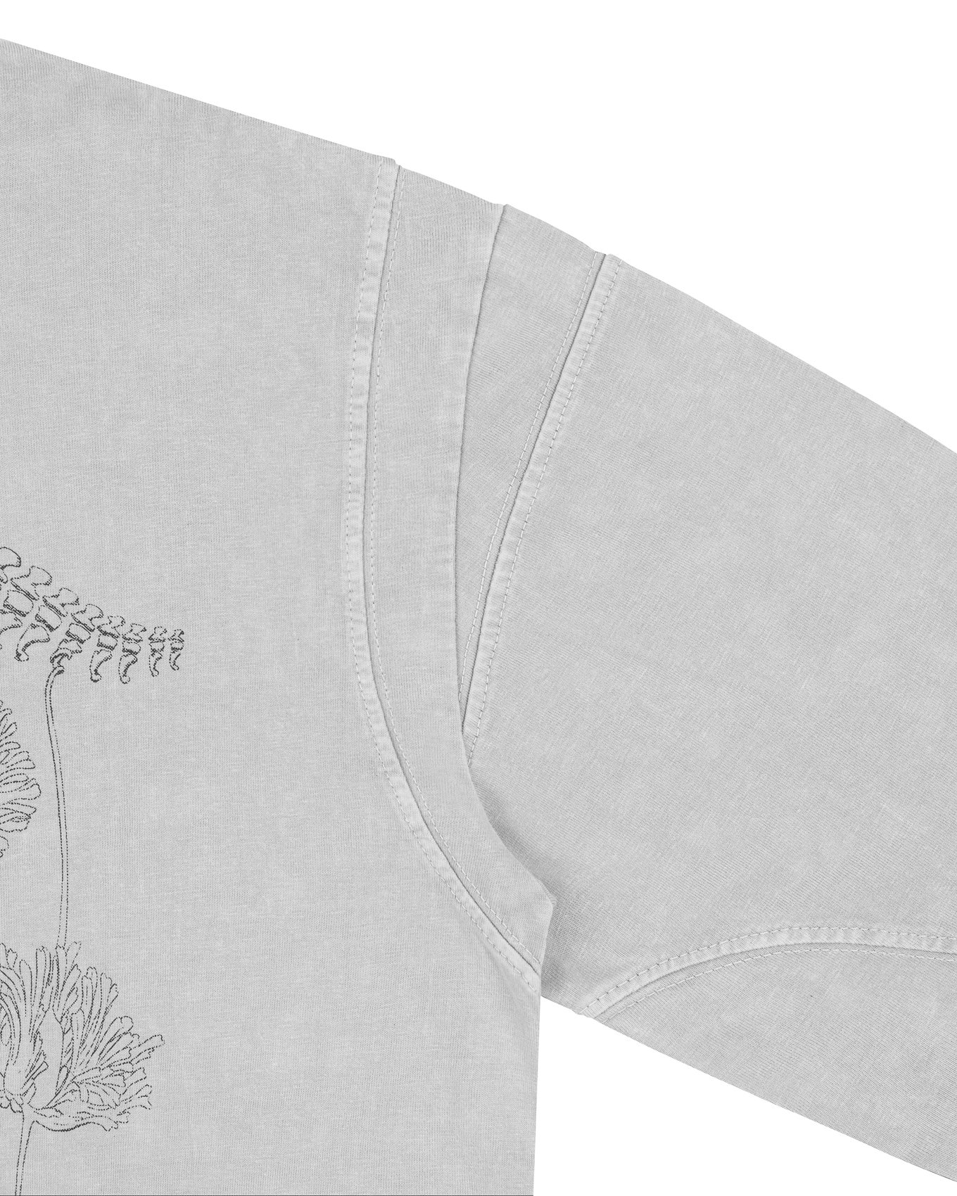 HENKA WASHED LONGSLEEVES - GREY