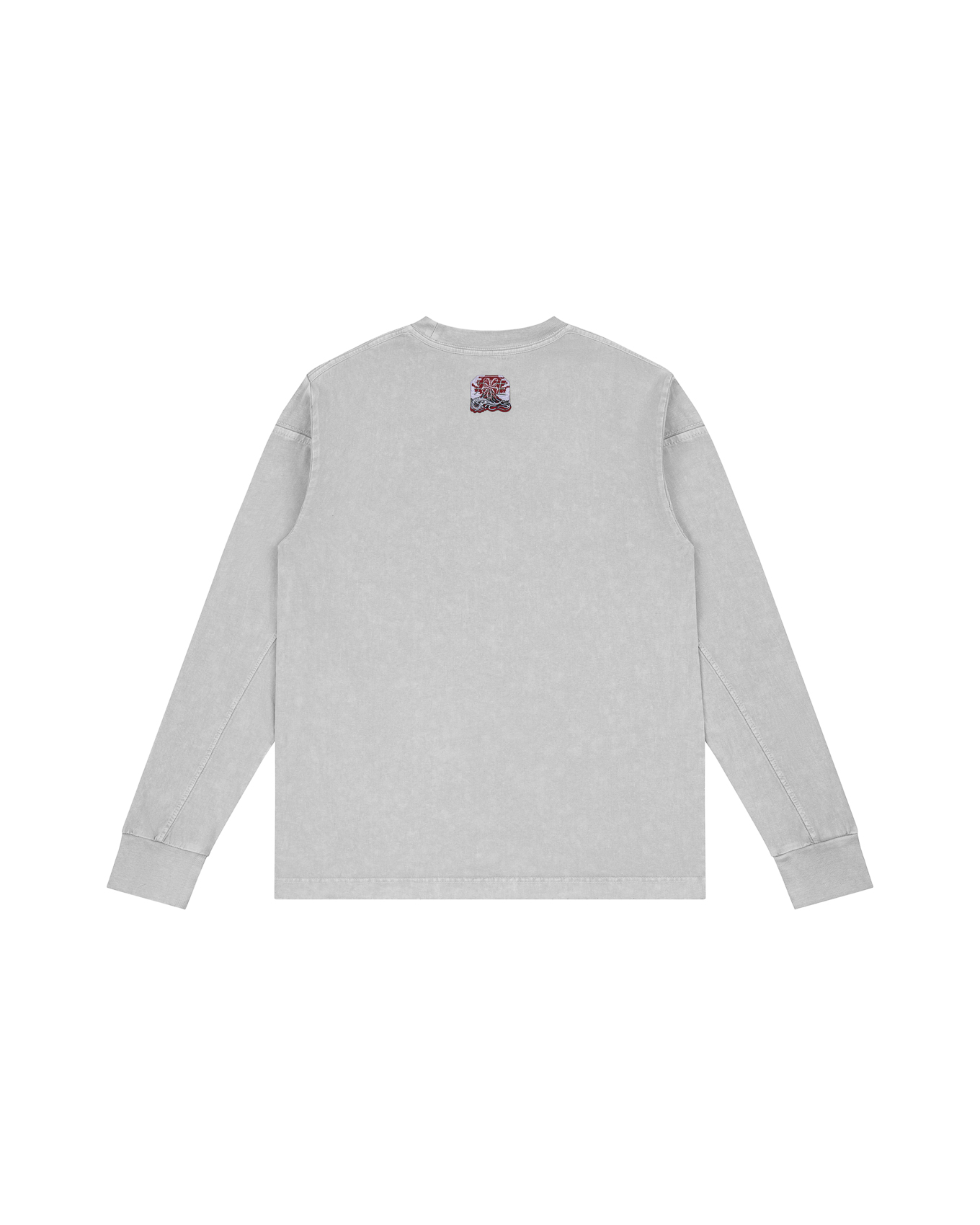 HENKA WASHED LONGSLEEVES - GREY