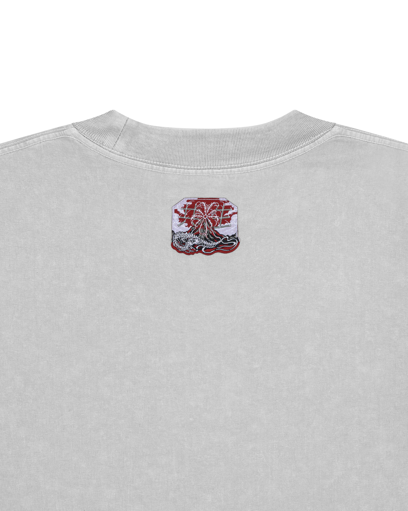 HENKA WASHED LONGSLEEVES - GREY