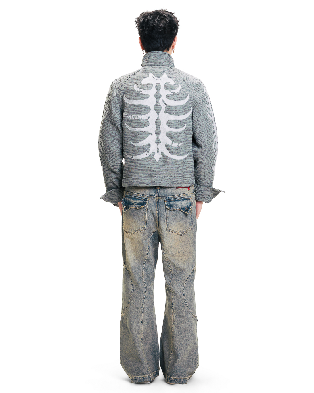 HONEDX JACKET - LIGHT GREY