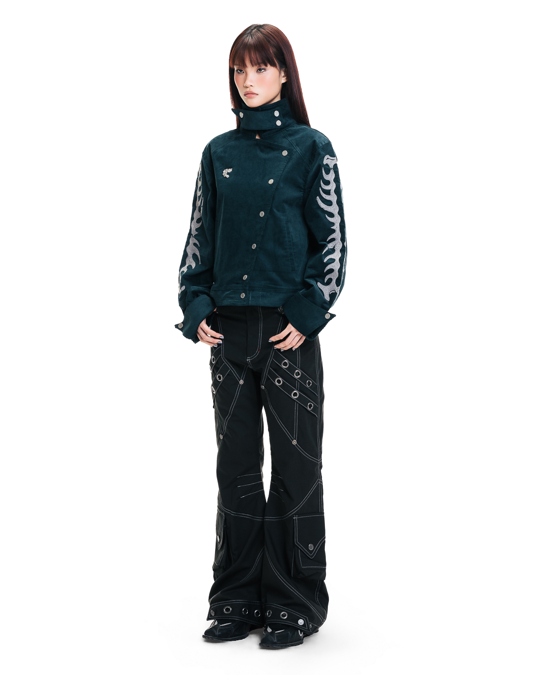HONEDX JACKET - NAVIE