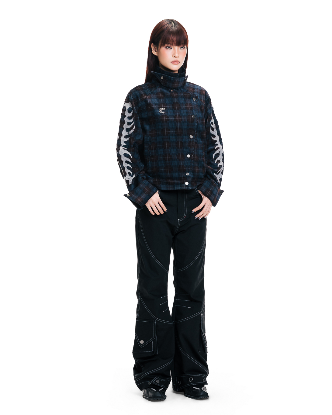 HONEDX JACKET - TARTAN