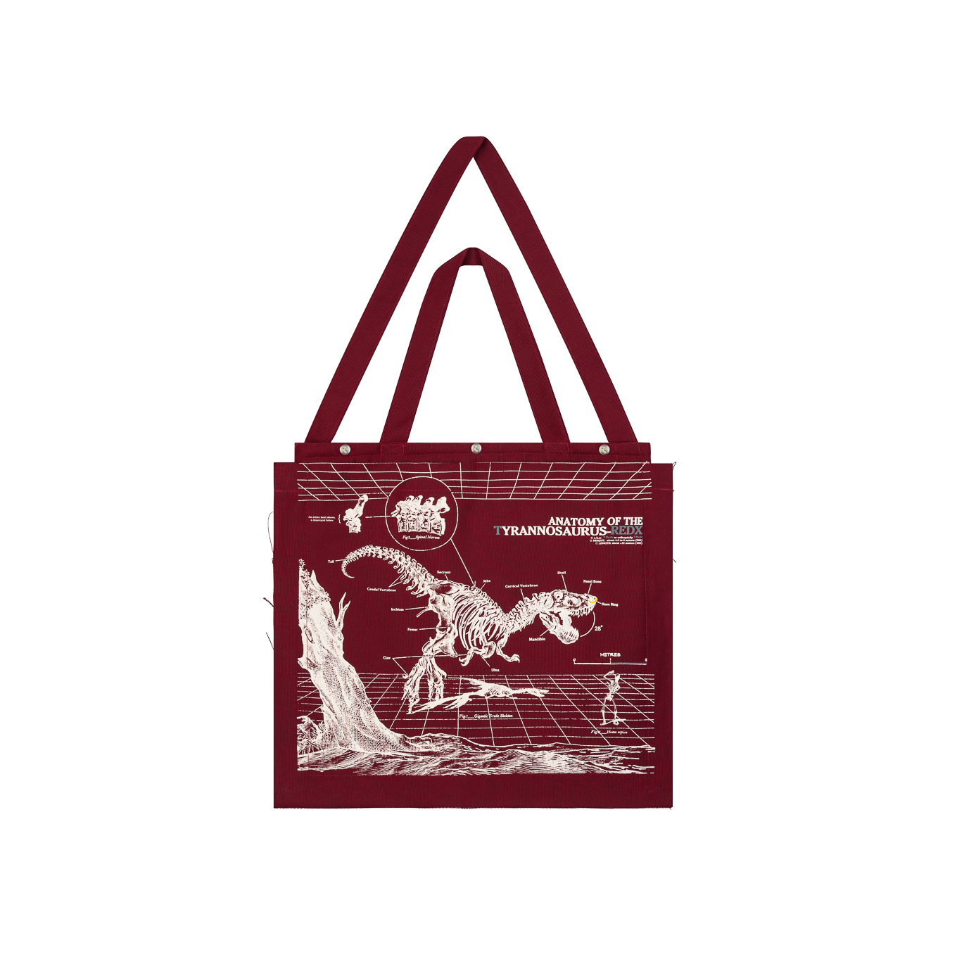 Jungle Tote - Deep Red