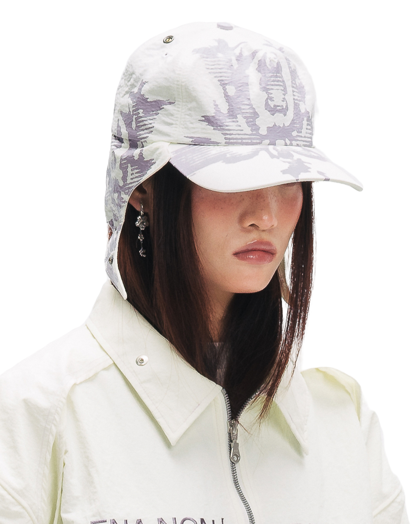 KABENEDX TRAPPER HAT - CREAM WHITE