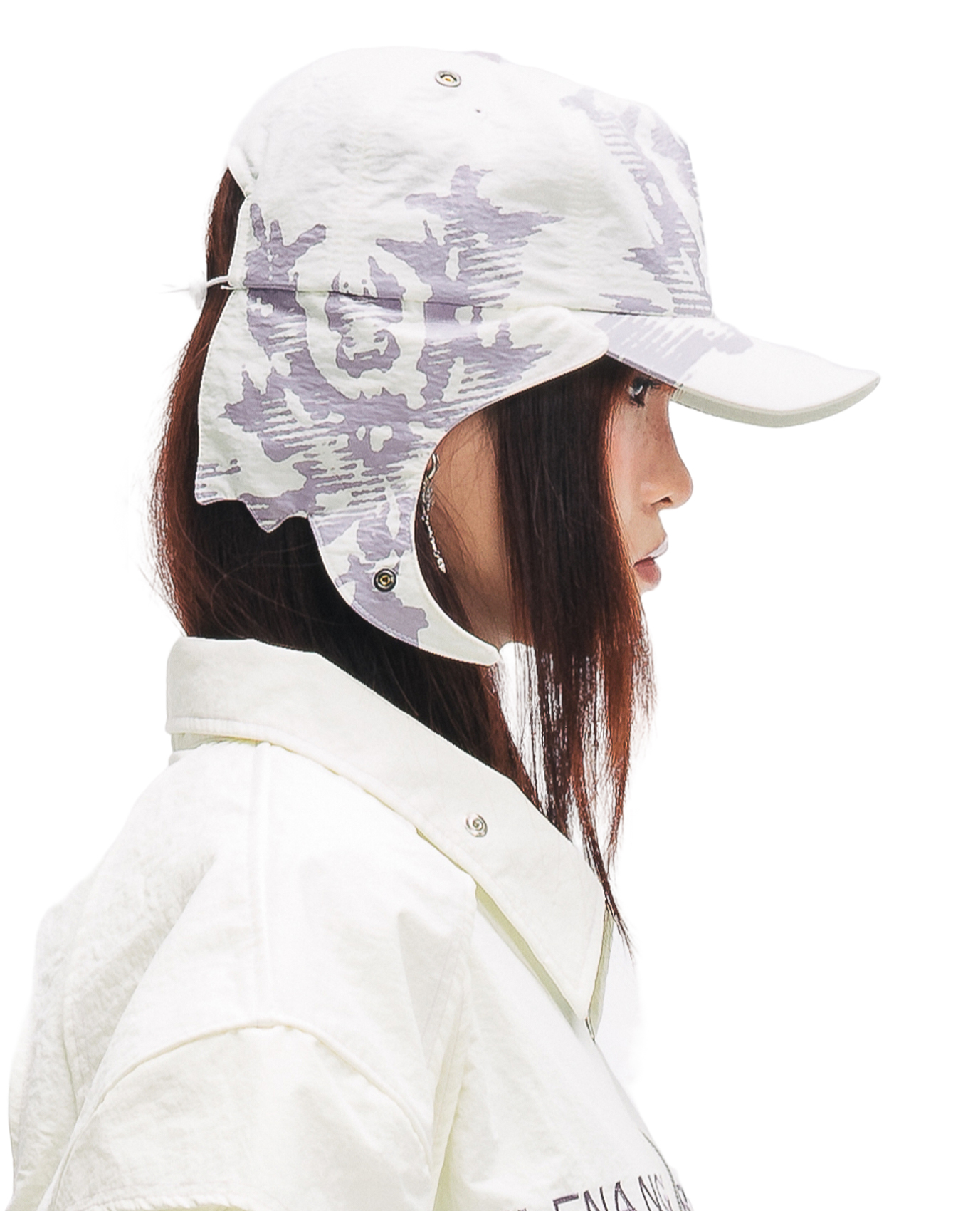 KABENEDX TRAPPER HAT - CREAM WHITE