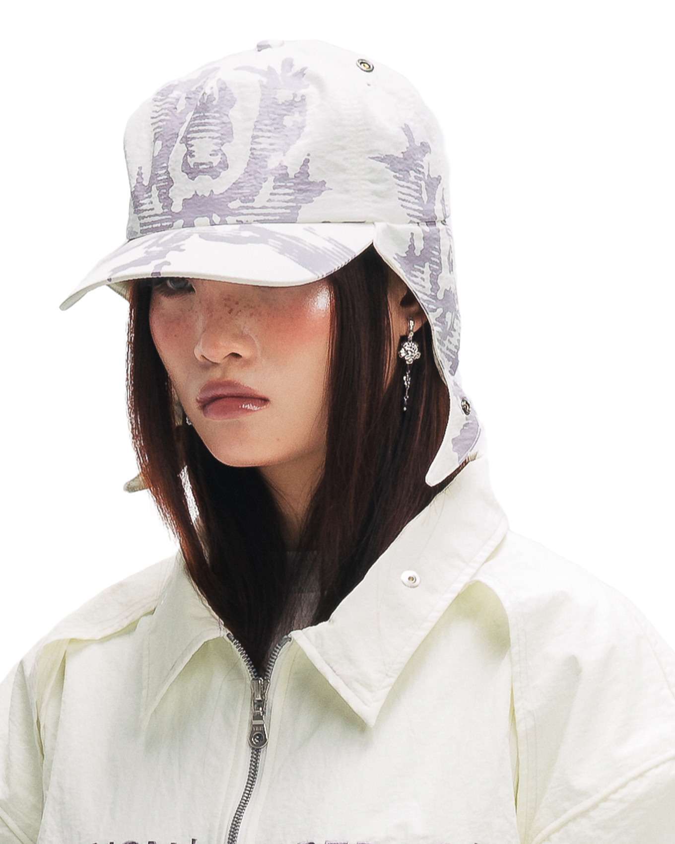 KABENEDX TRAPPER HAT - CREAM WHITE