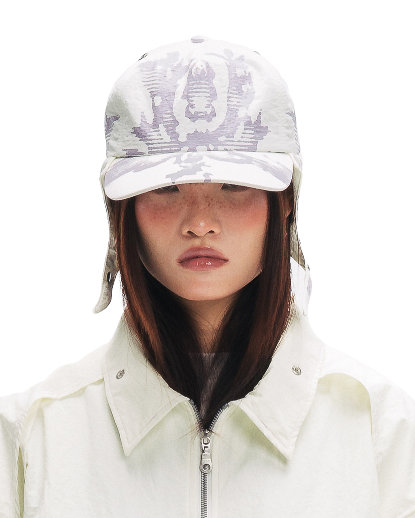 KABENEDX TRAPPER HAT - CREAM WHITE