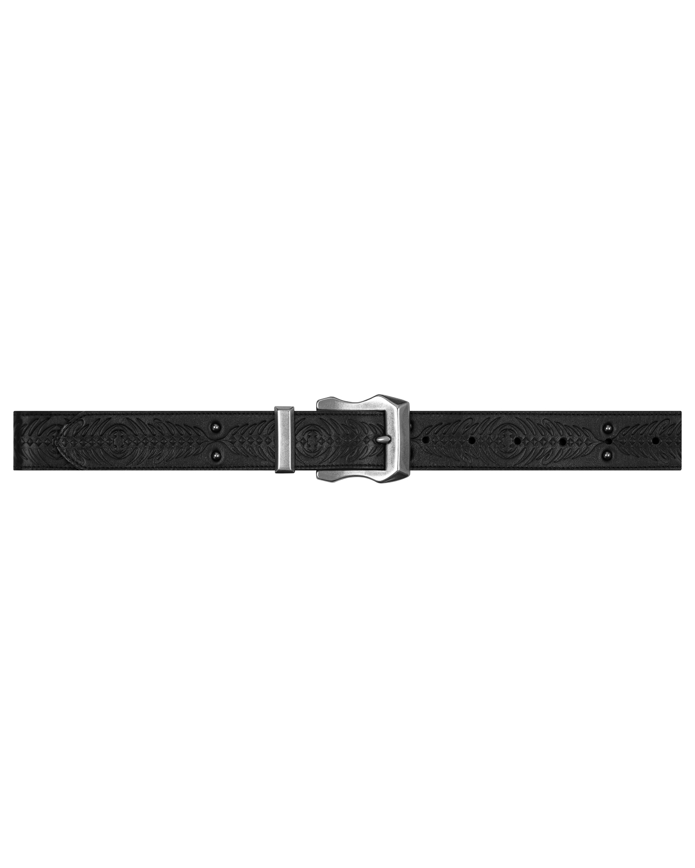 KUCKLEDX LEATHER BELT - BLACK