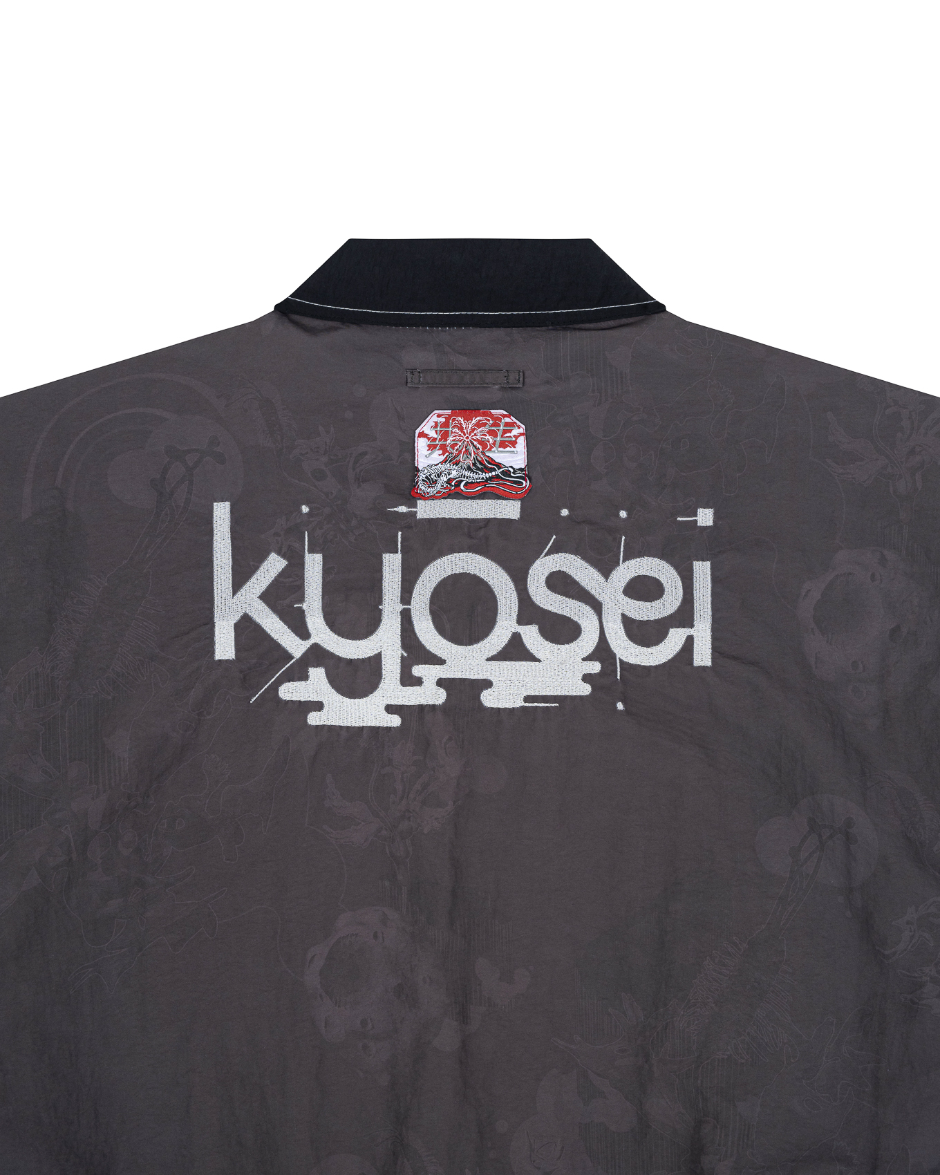 KYOSEI REVERSIBLE BOMBER JACKET - BLACK
