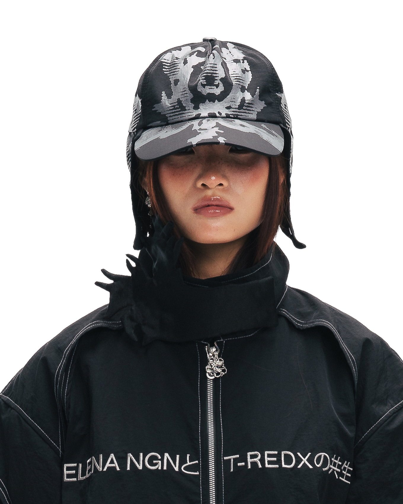 KYOSEI REVERSIBLE BOMBER JACKET - BLACK