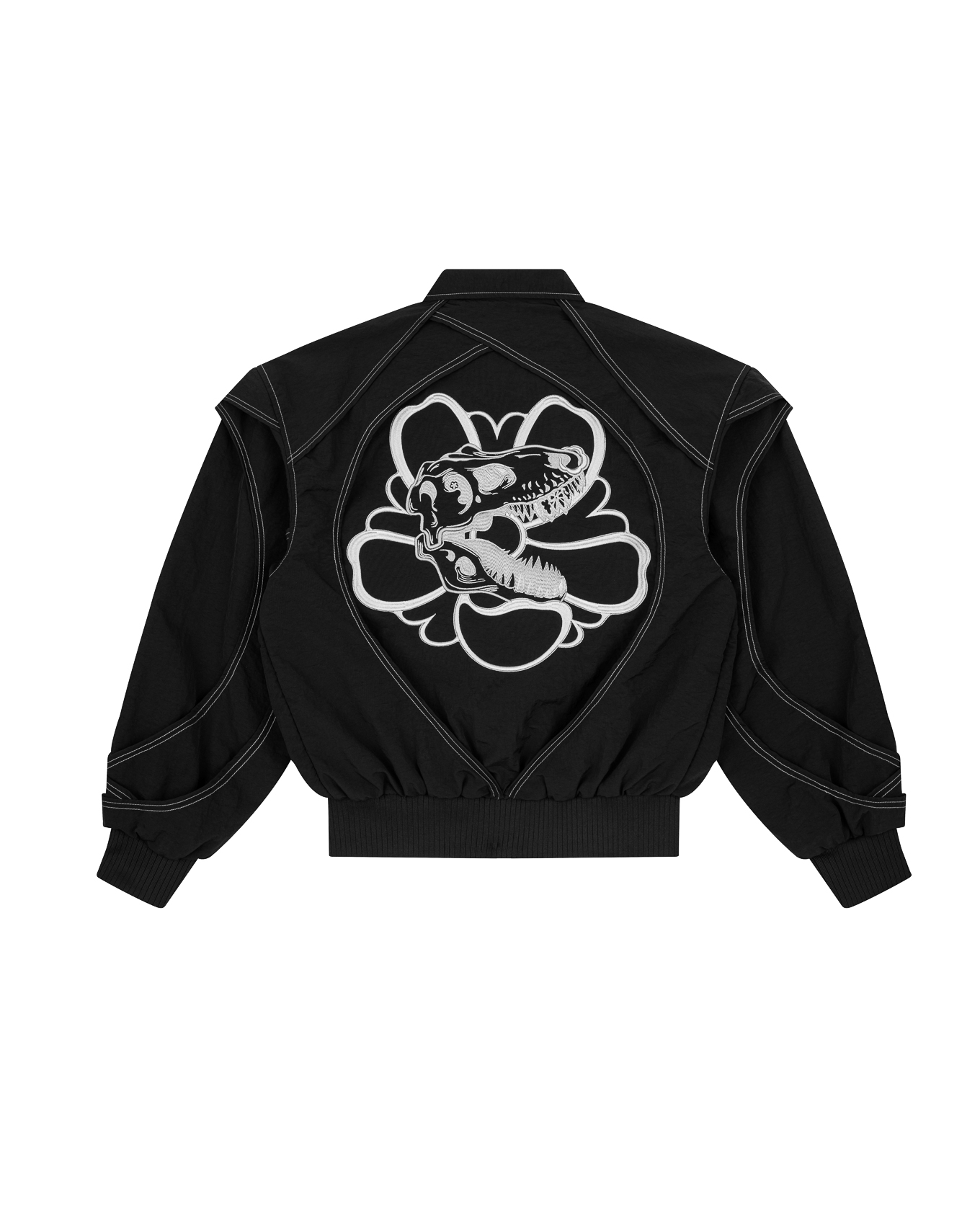 KYOSEI REVERSIBLE BOMBER JACKET - BLACK