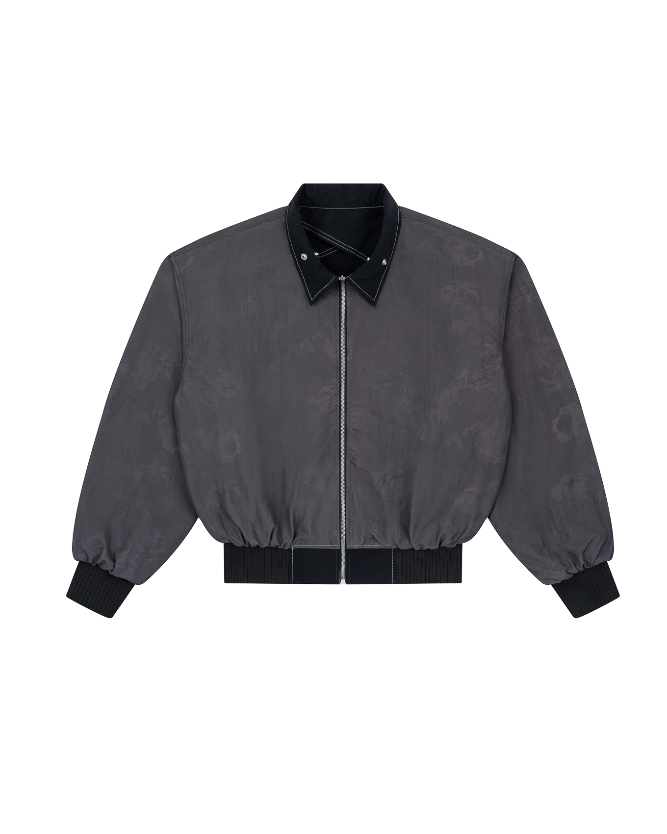 KYOSEI REVERSIBLE BOMBER JACKET - BLACK
