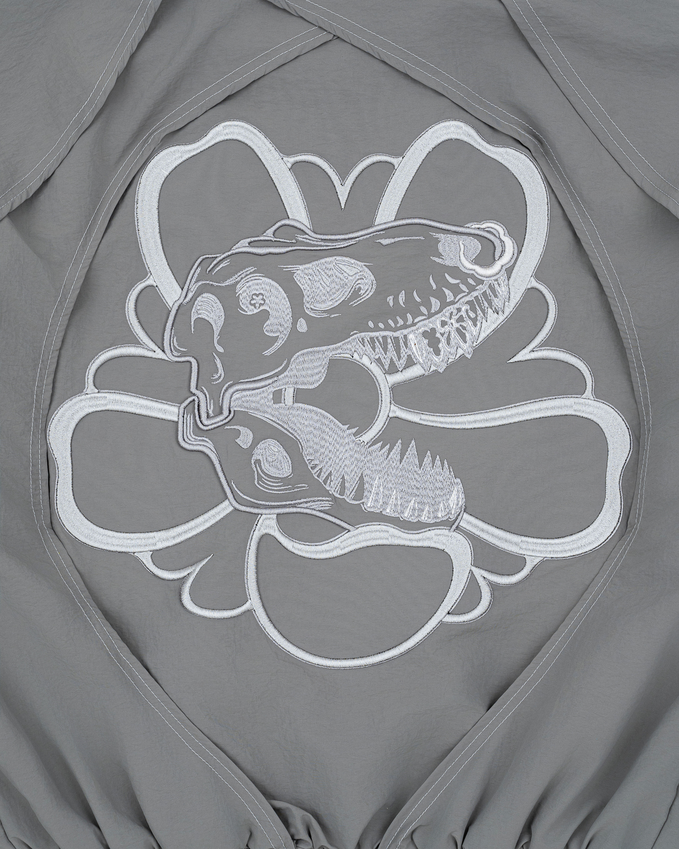 KYOSEI REVERSIBLE BOMBER JACKET - GREY