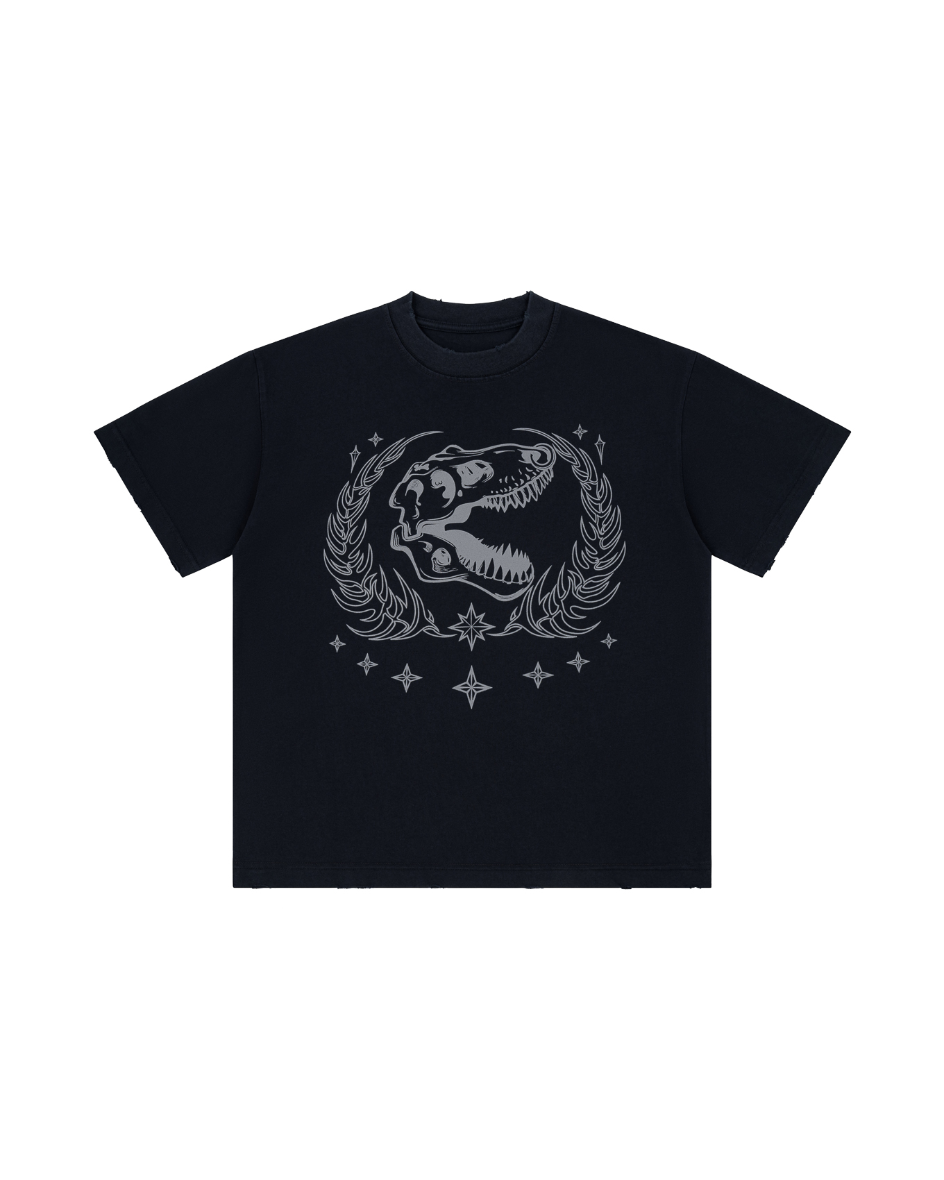 LAUREDX RIB T - BLACK