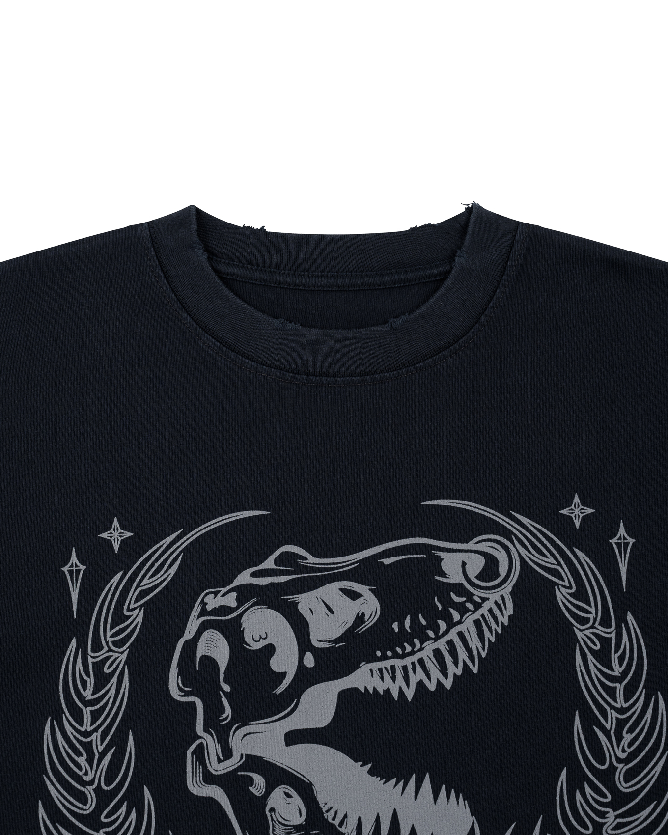 LAUREDX RIB T - BLACK