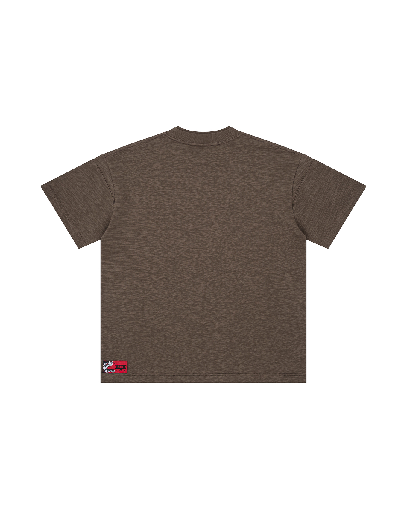 LAUREDX SLUB TEE - COFFEE