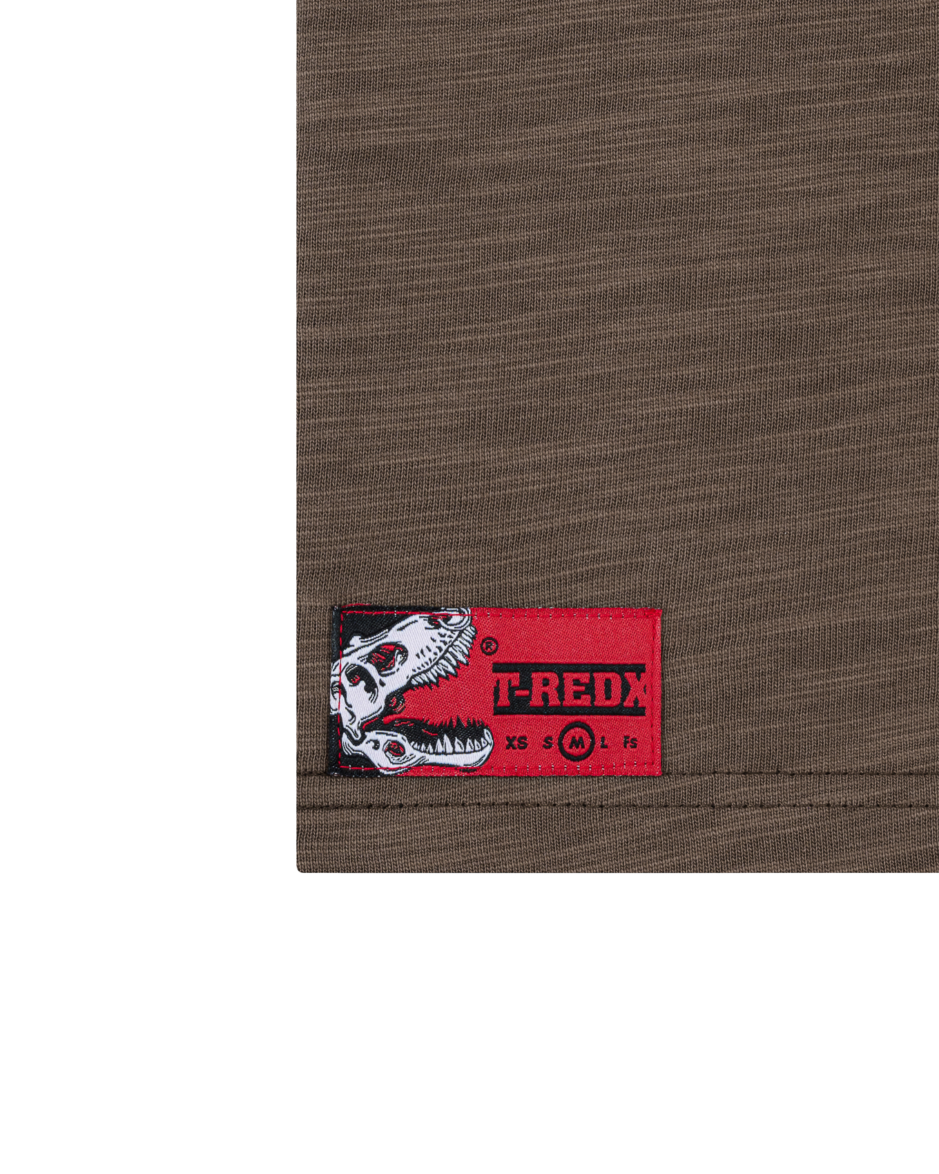 LAUREDX SLUB TEE - COFFEE