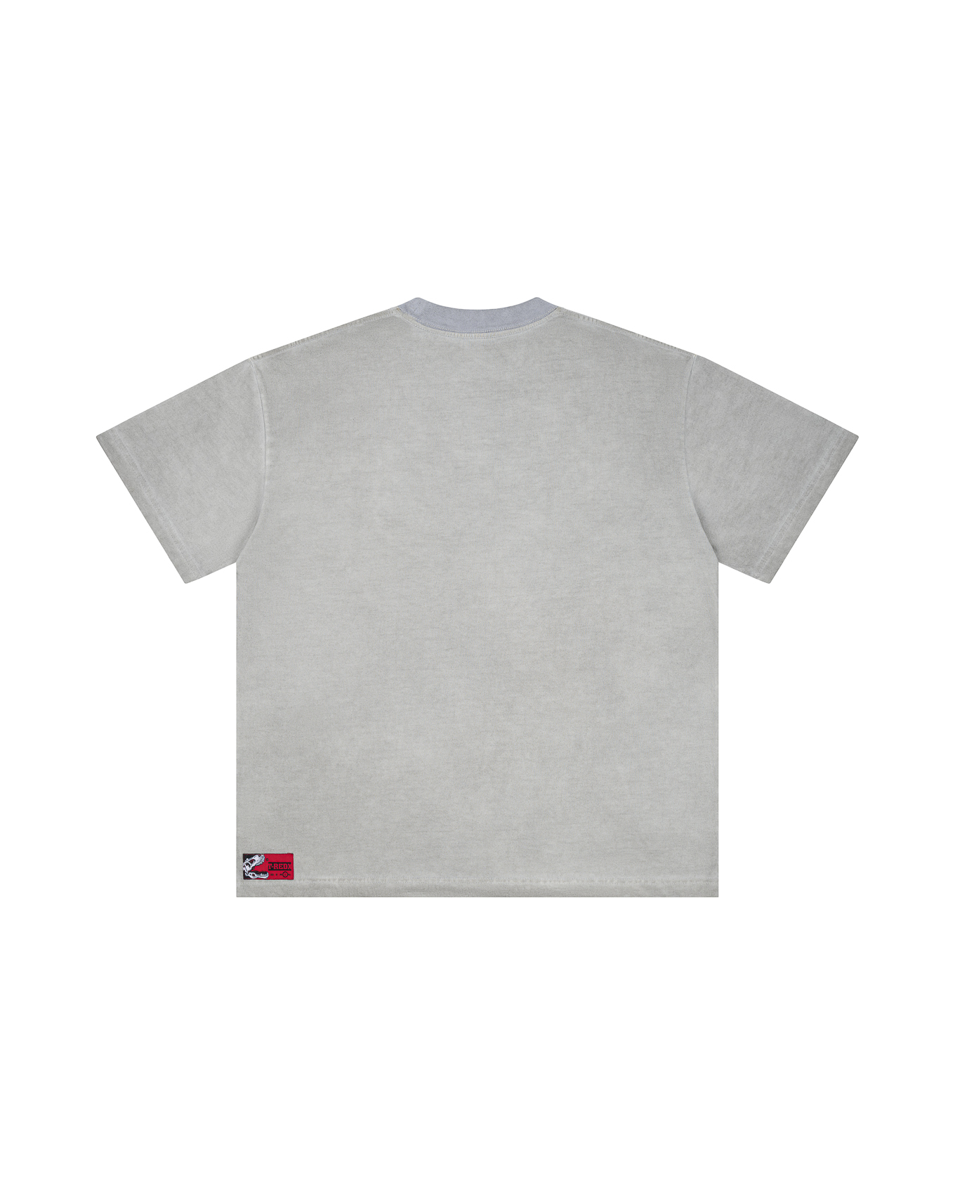LIMEDX BOXY TEE - LIGHT GREY