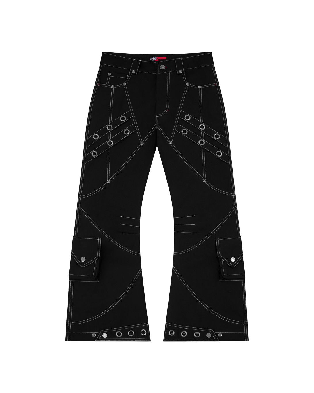 LINKEDX FLARE PANTS - BLACK