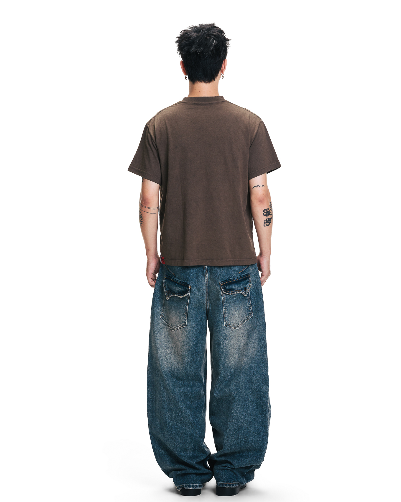OGBEDX WASHED JEANS - BLUE