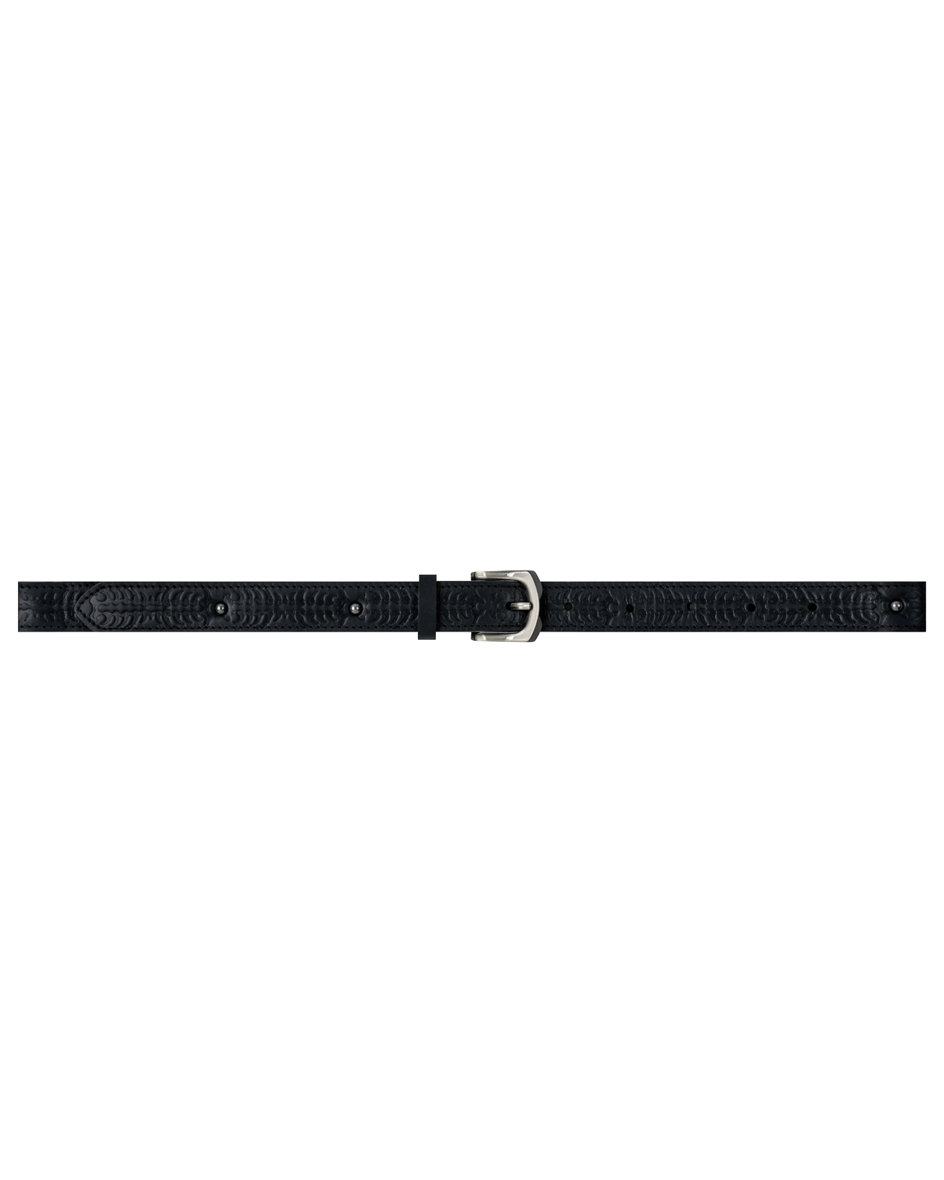 PETITEDX LEATHER BELT - BLACK