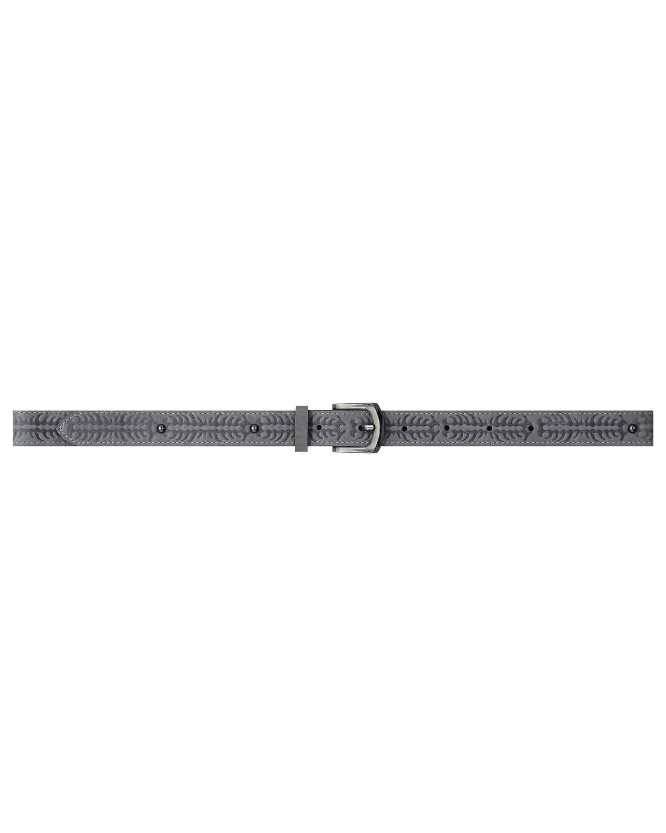 PETITEDX LEATHER BELT - GREY