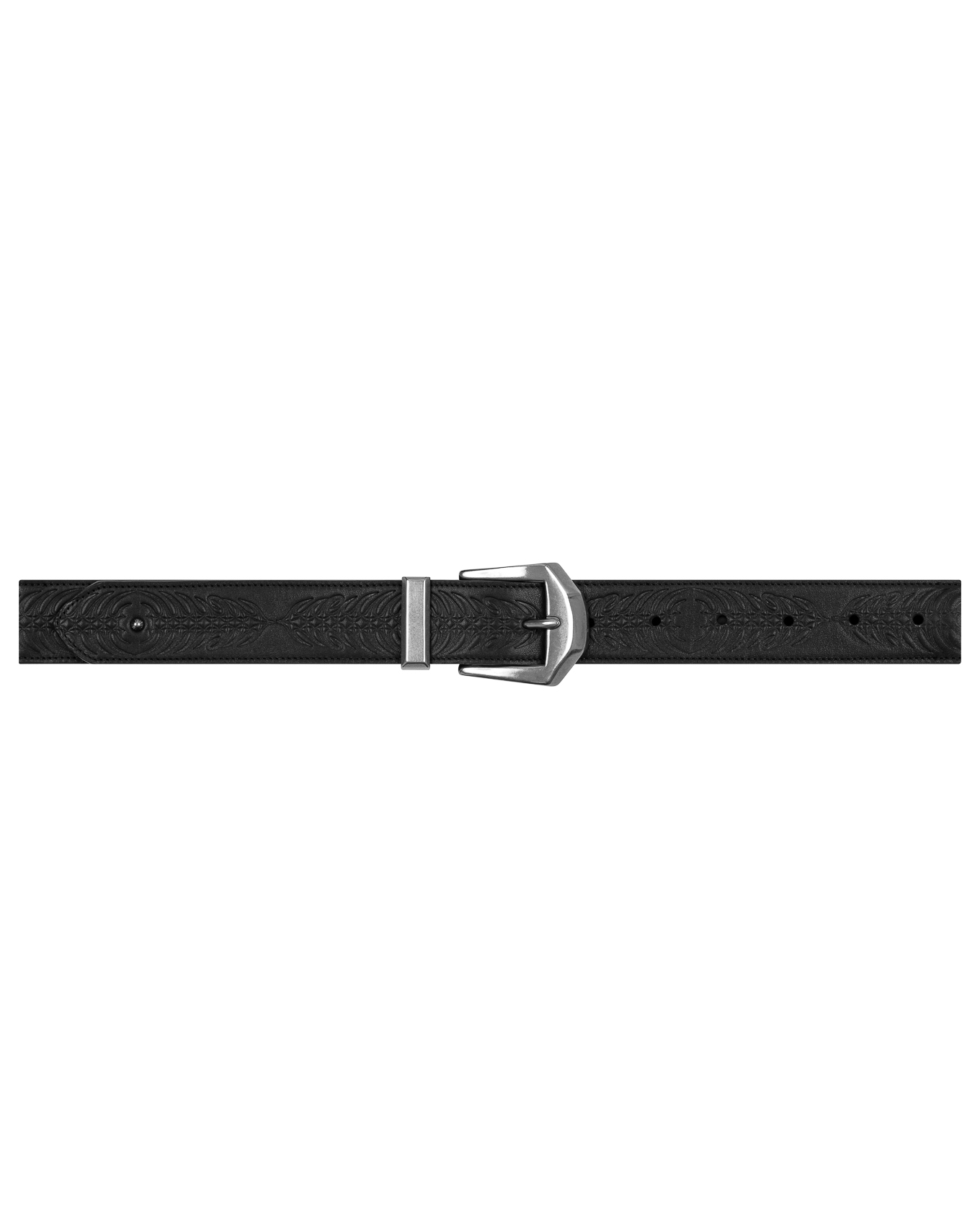 RADIUSEDX LEATHER BELT - BLACK