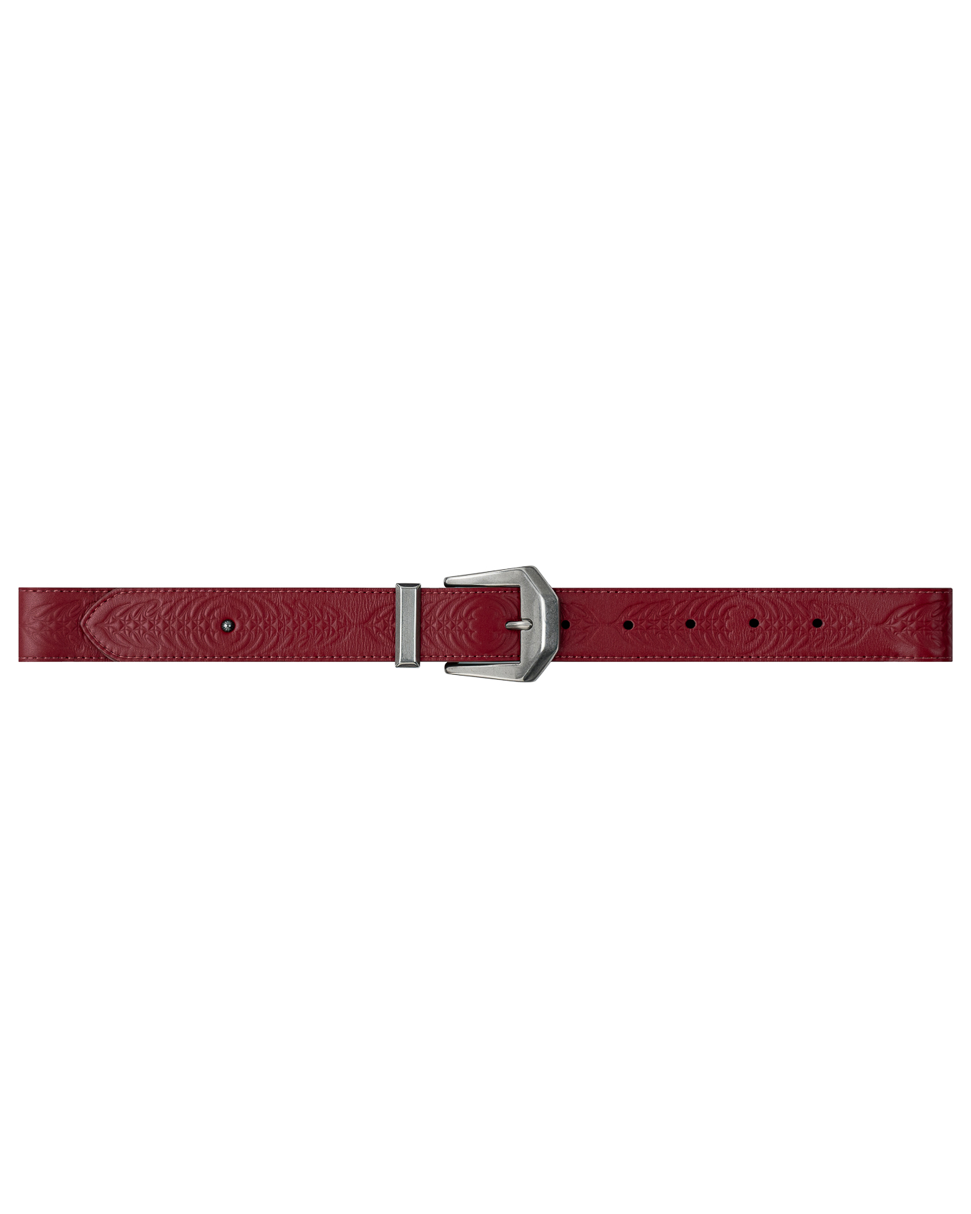 RADIUSEDX LEATHER BELT - RED