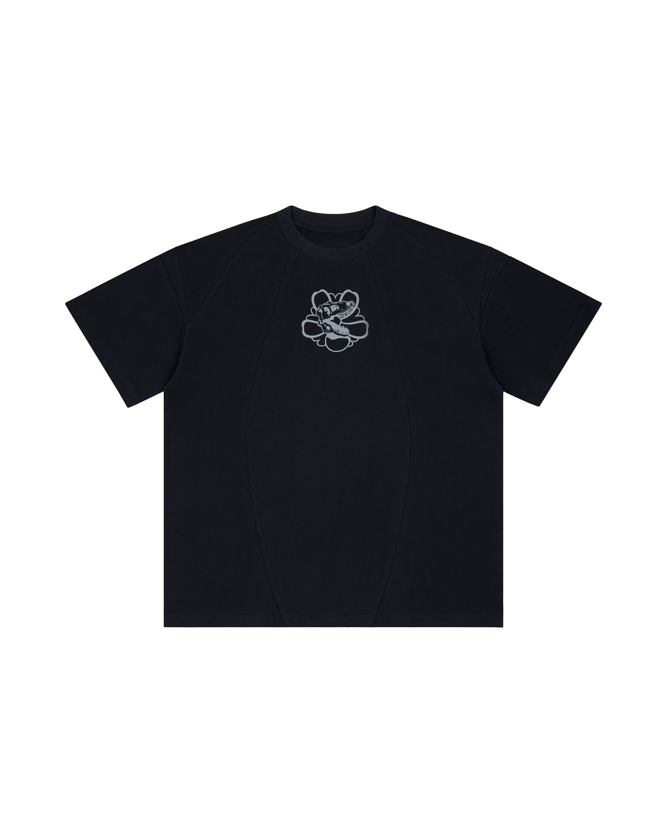 RENKEI REGULAR T-SHIRT - BLACK