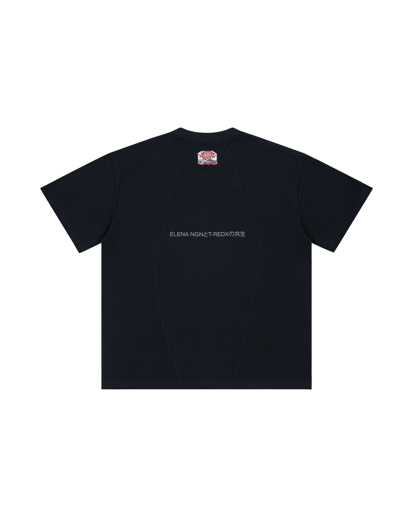 RENKEI REGULAR T-SHIRT - BLACK