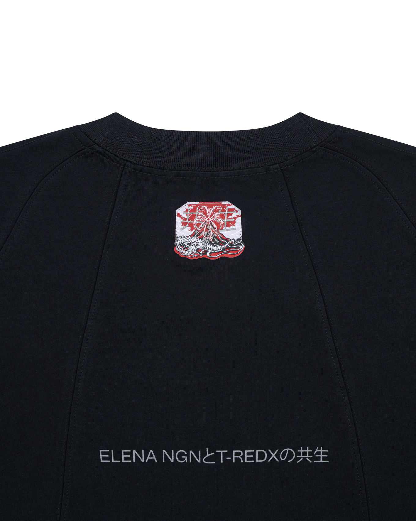 RENKEI REGULAR T-SHIRT - BLACK