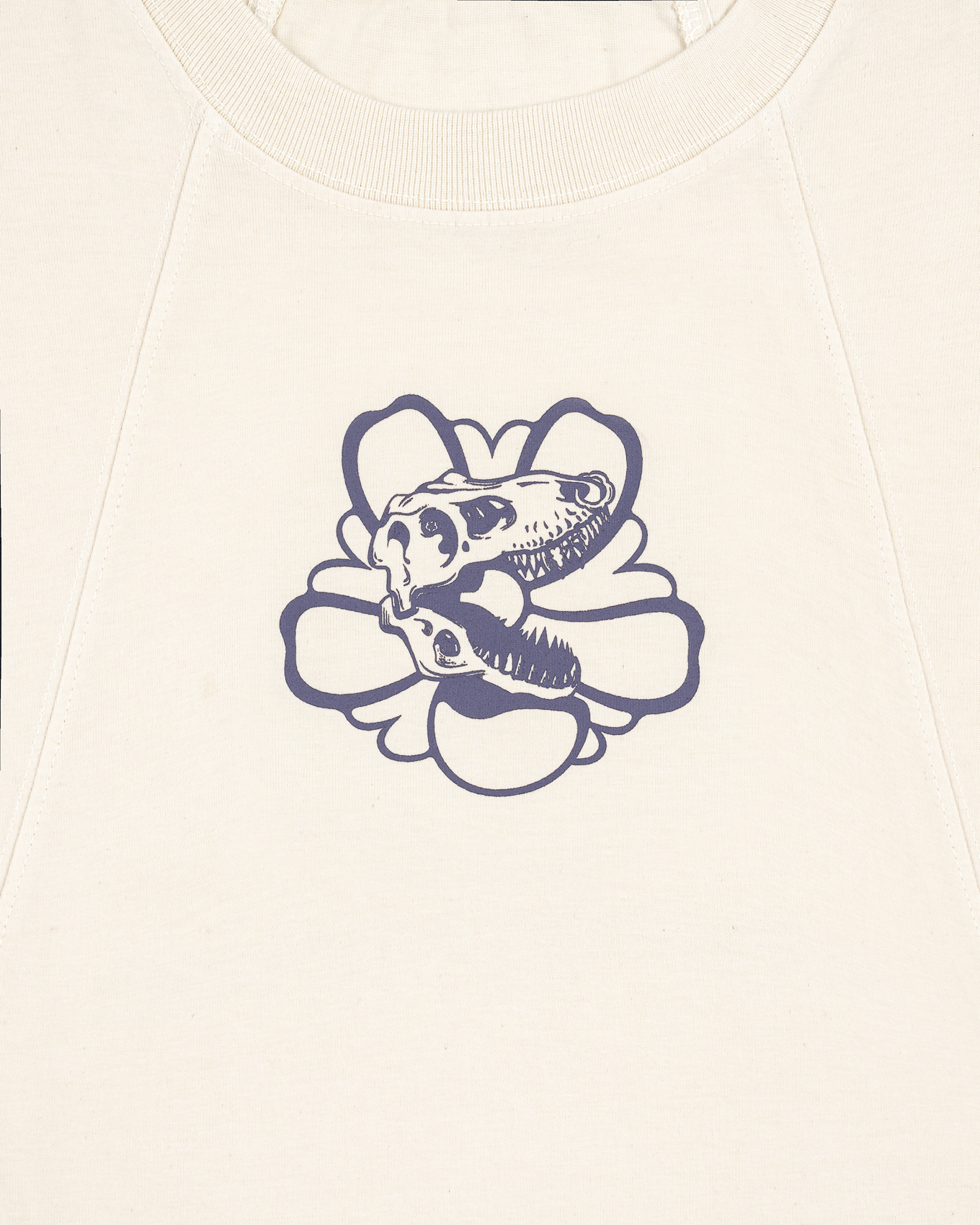 RENKEI REGULAR T-SHIRT - CREAM