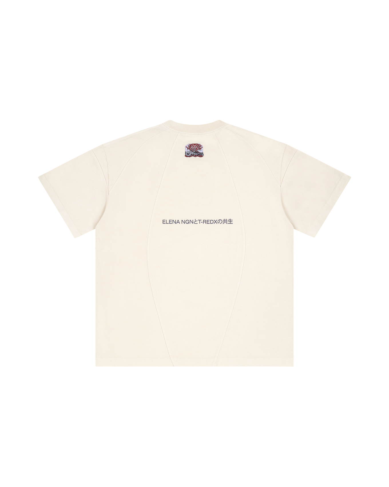 RENKEI REGULAR T-SHIRT - CREAM