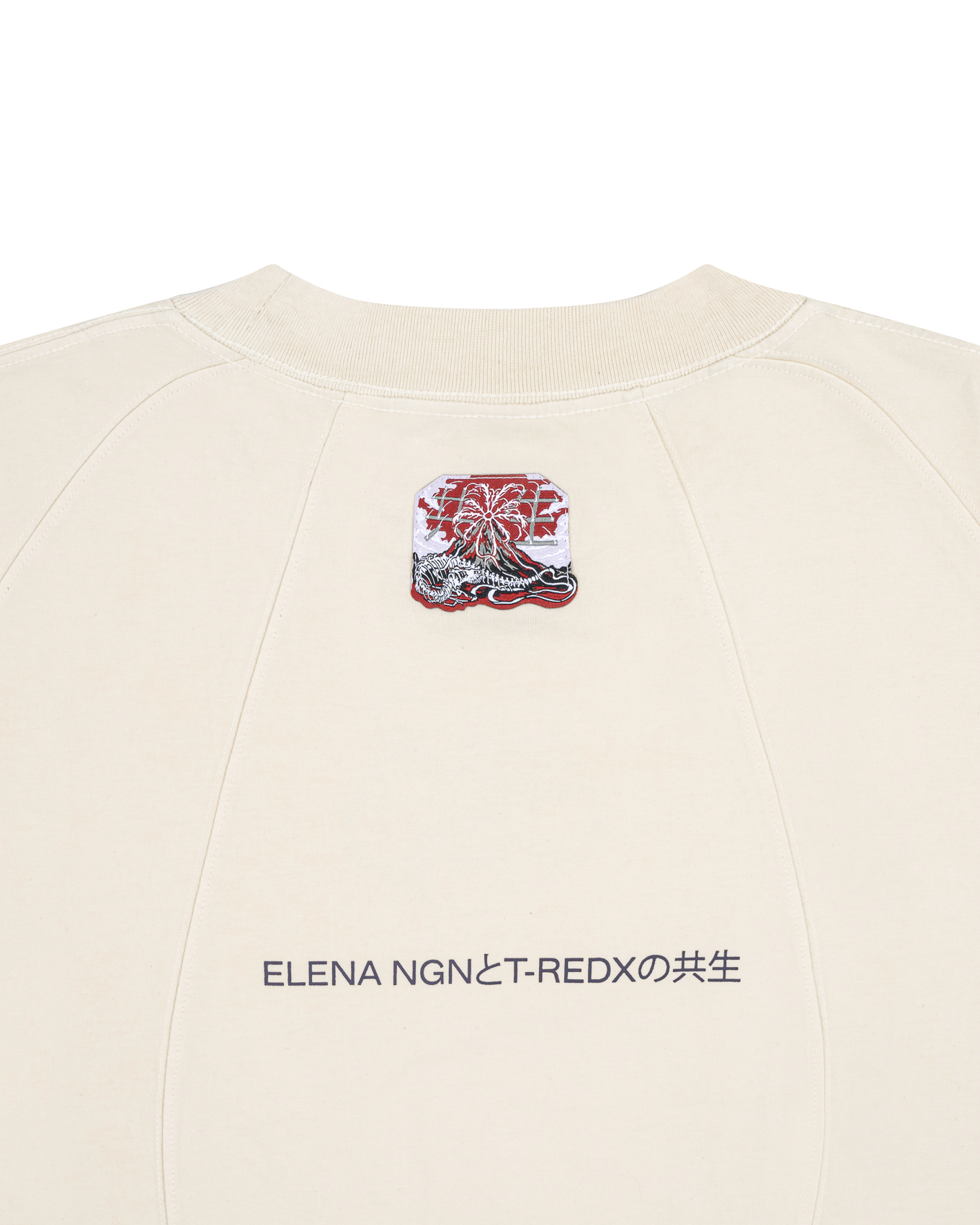 RENKEI REGULAR T-SHIRT - CREAM