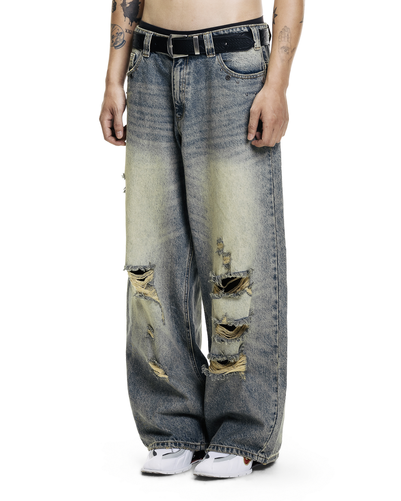 RIVEDX RIBBED JEANS