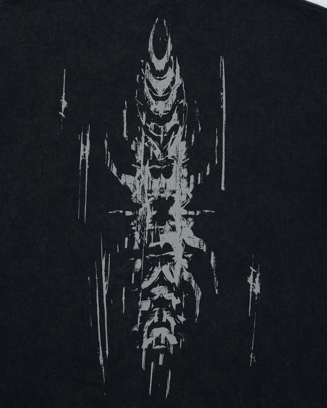 SAFEDX-T PIN WASHED TEE - BLACK