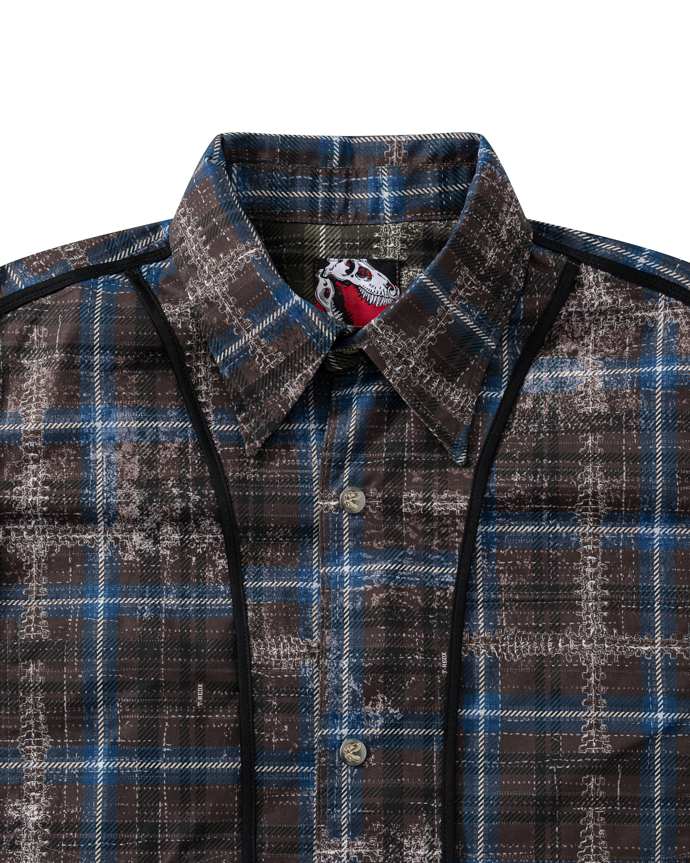 SL-DAZZLEDX REVERSIBLE SHIRT - OLIVE / BLUE