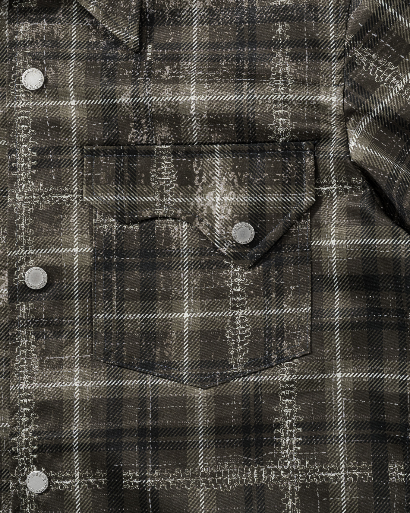 SL-DAZZLEDX REVERSIBLE SHIRT - OLIVE / BLUE