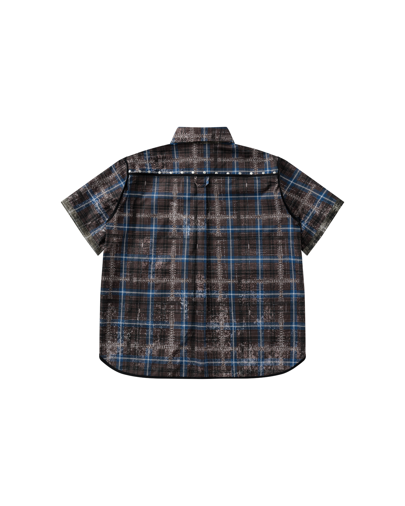 SL-DAZZLEDX REVERSIBLE SHIRT - OLIVE / BLUE