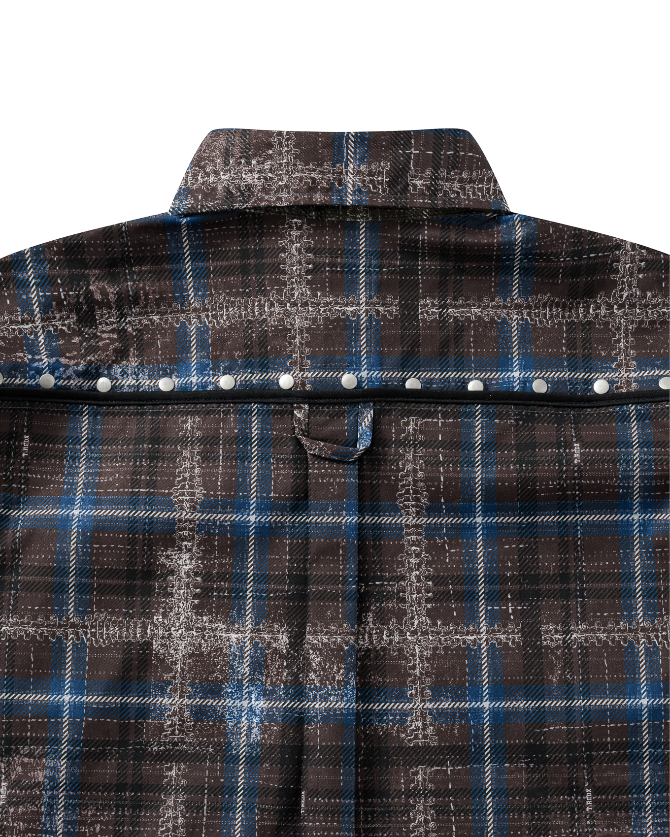SL-DAZZLEDX REVERSIBLE SHIRT - OLIVE / BLUE