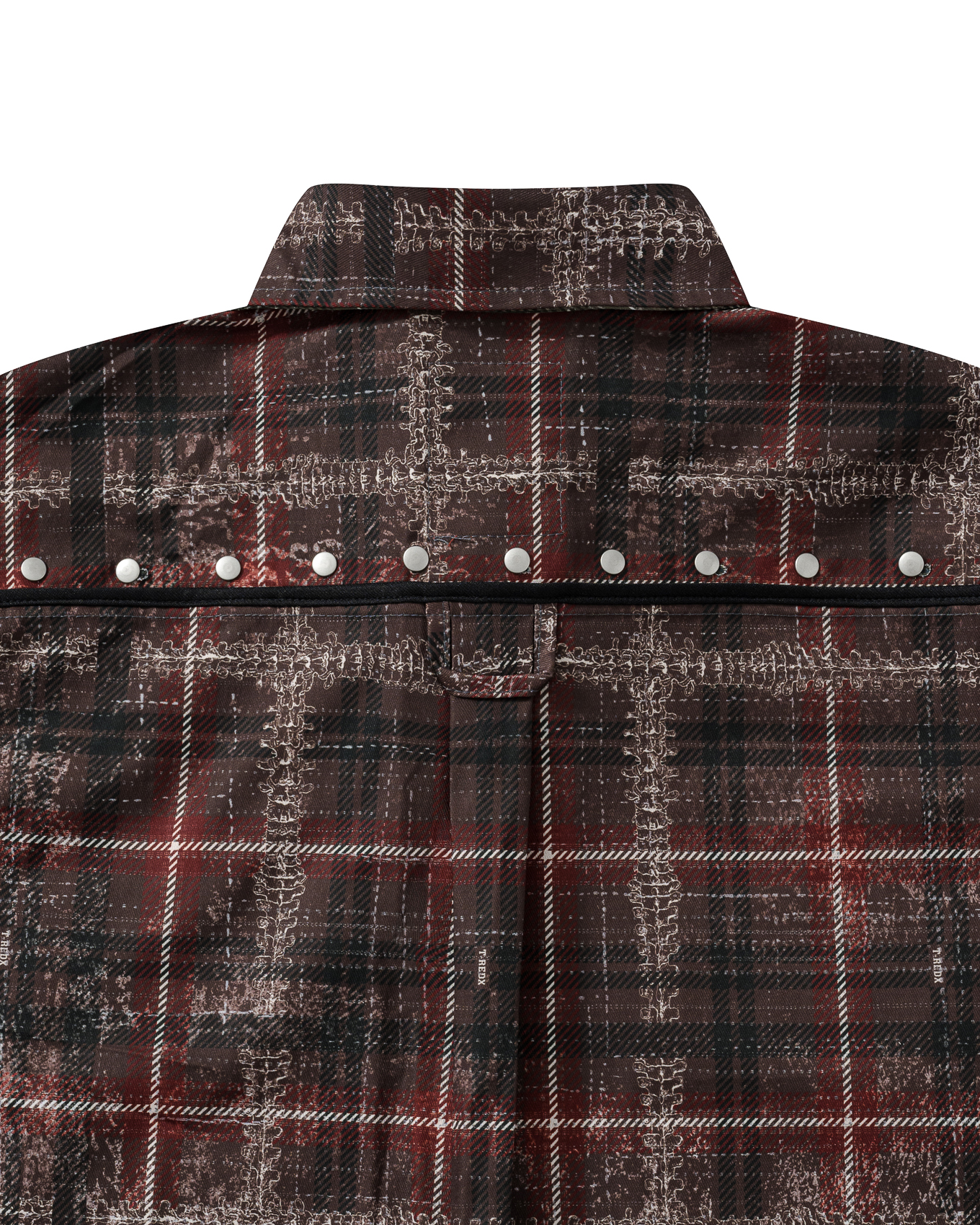 SL-DAZZLEDX REVERSIBLE SHIRT - OLIVE/ RED