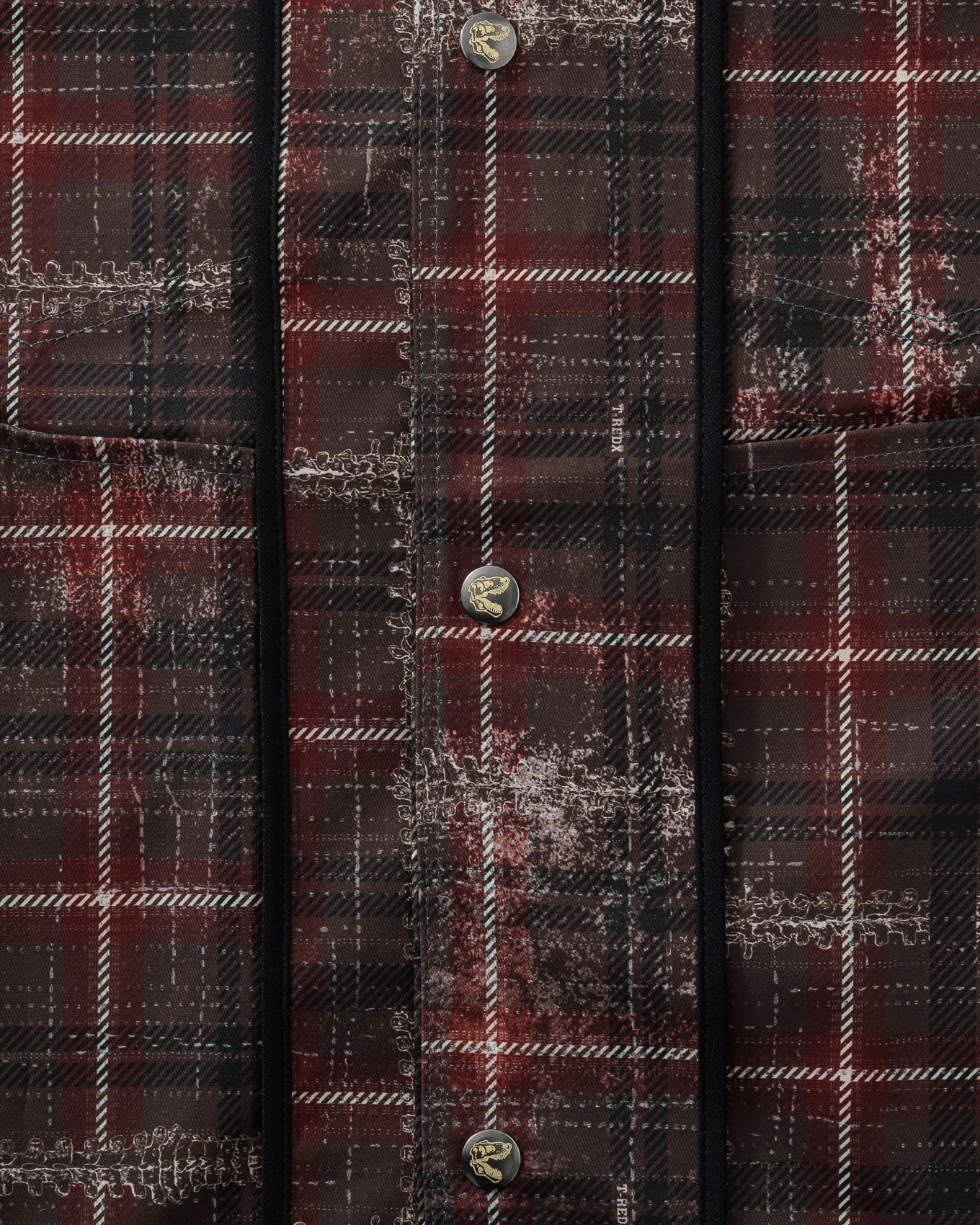 SL-DAZZLEDX REVERSIBLE SHIRT - OLIVE/ RED