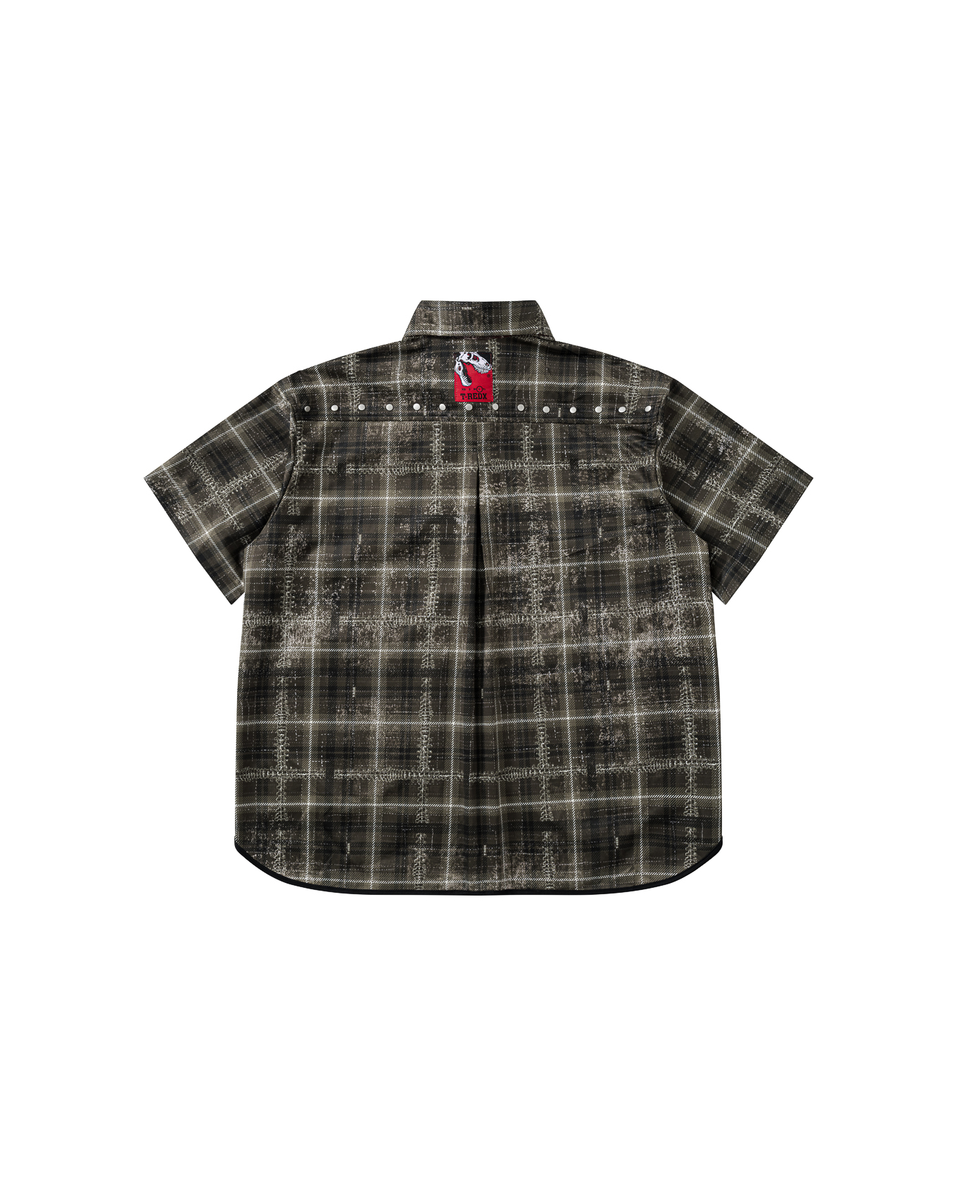 SL-DAZZLEDX REVERSIBLE SHIRT - OLIVE/ RED