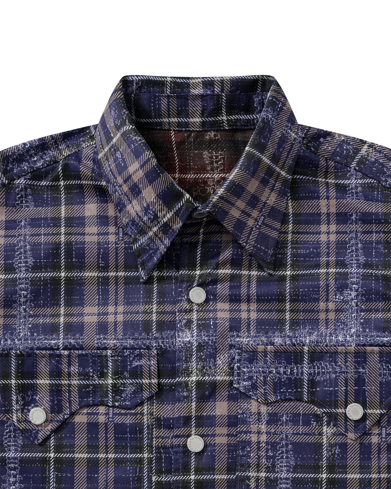 SL-DAZZLEDX REVERSIBLE SHIRT - PURPLE / RED