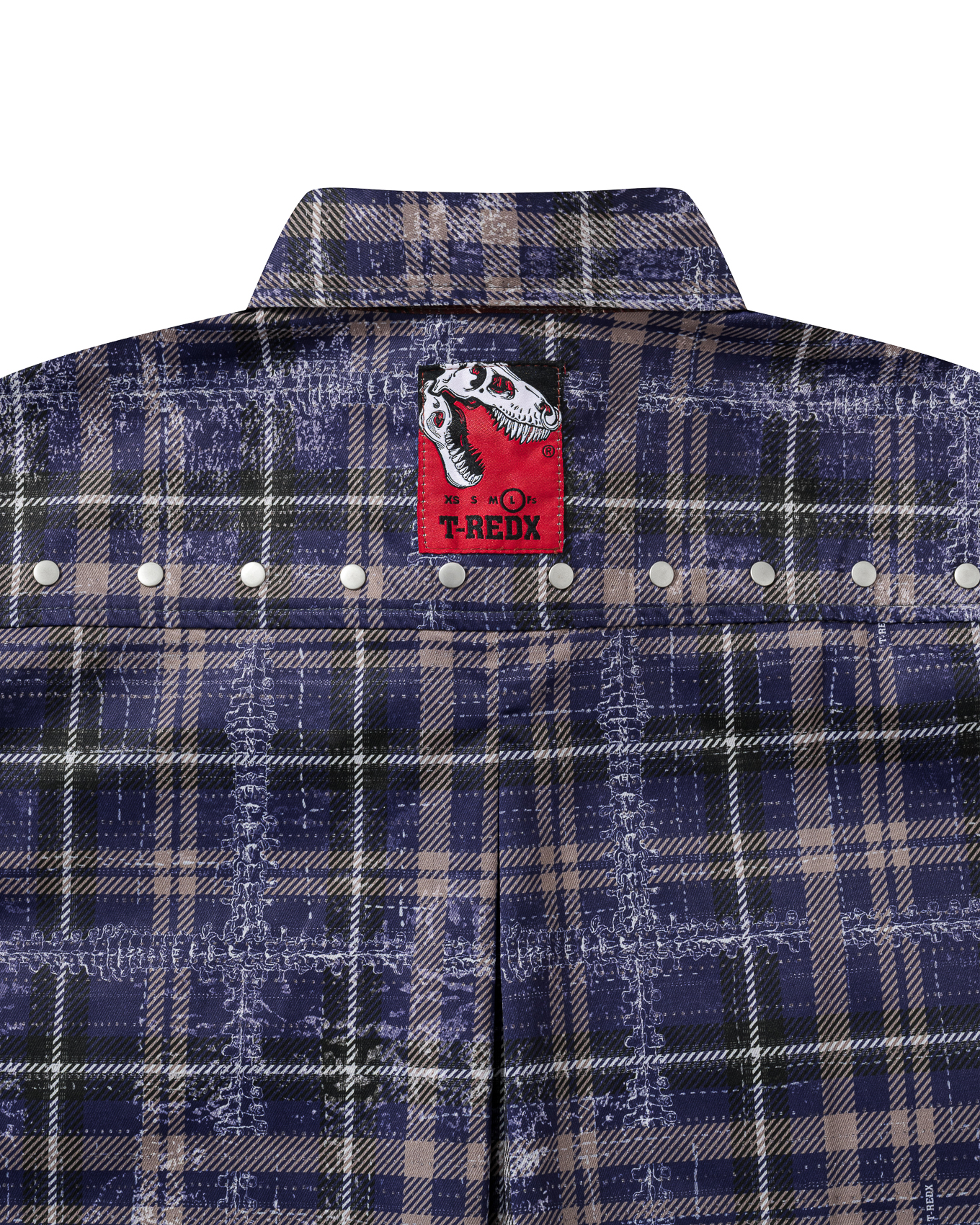 SL-DAZZLEDX REVERSIBLE SHIRT - PURPLE / RED