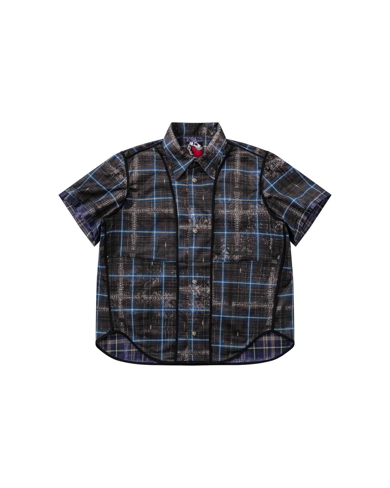 SL-DAZZLEDX REVERSIBLE SHIRT - PURPLE / BLUE