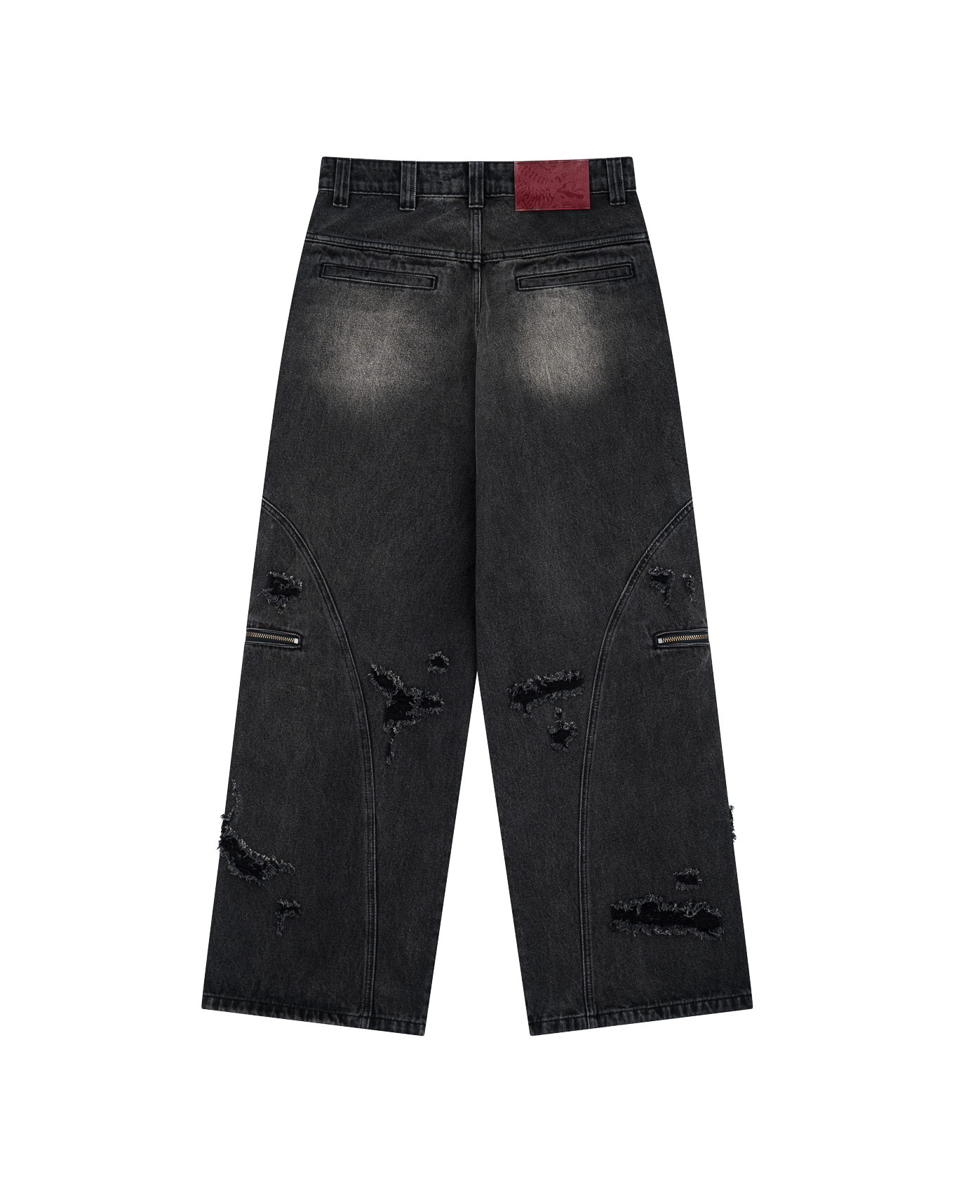 SANDEDX WASHED JEANS