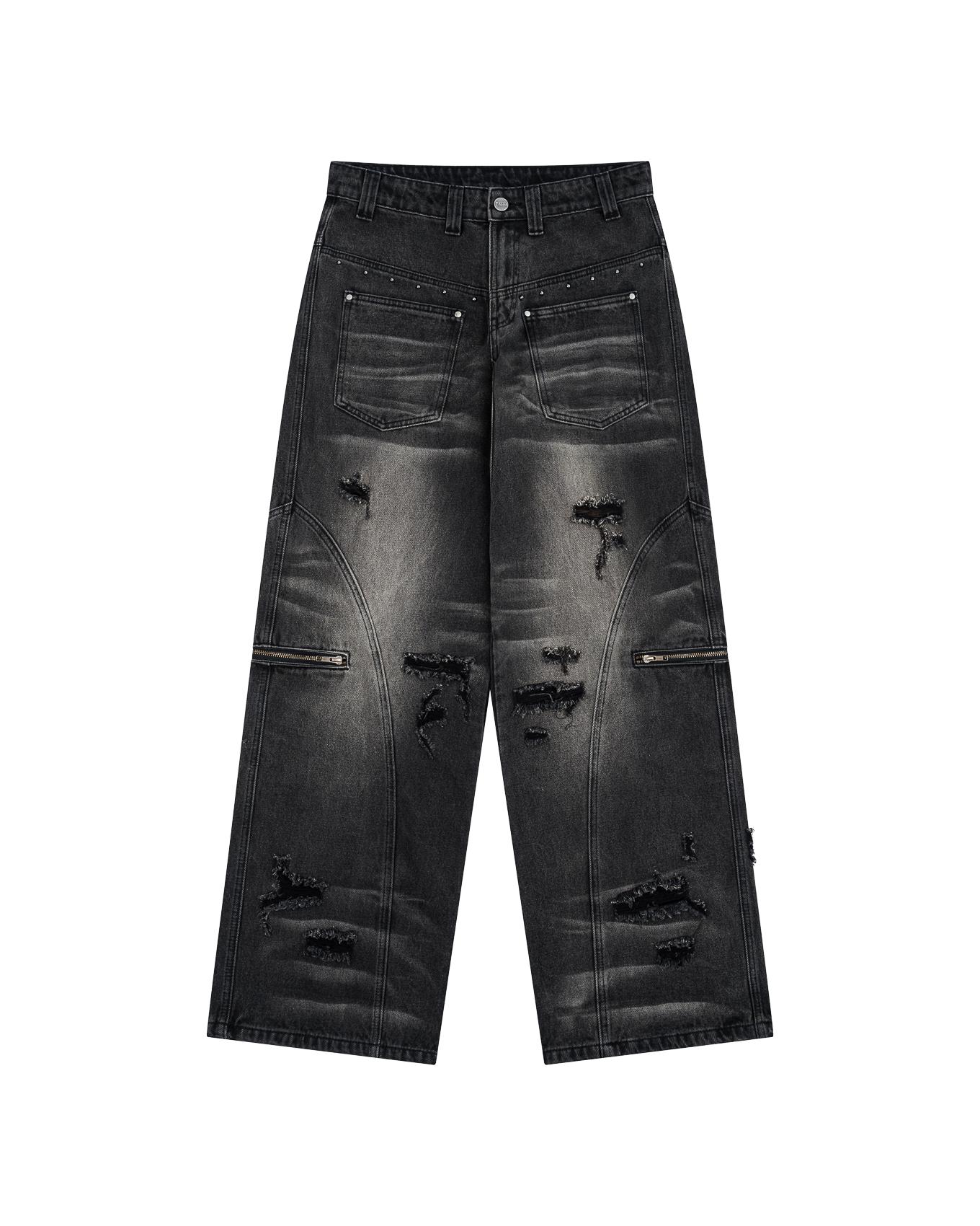 SANDEDX WASHED JEANS